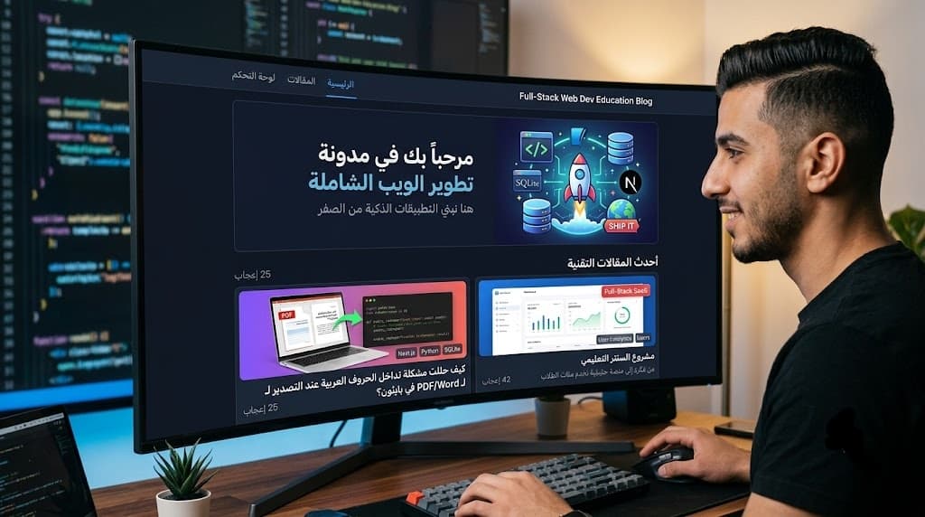 Illustration of modern web development